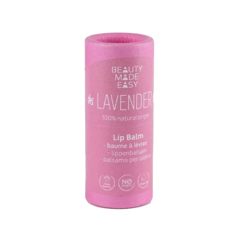 Paper Tube Lip Balm - LAVENDER