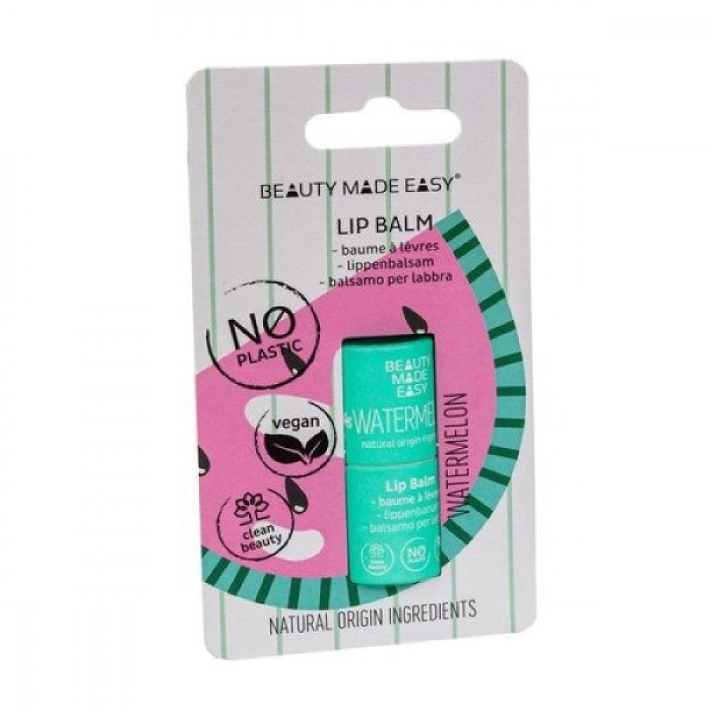 Paper Tube Lip Balm - WATERMELON