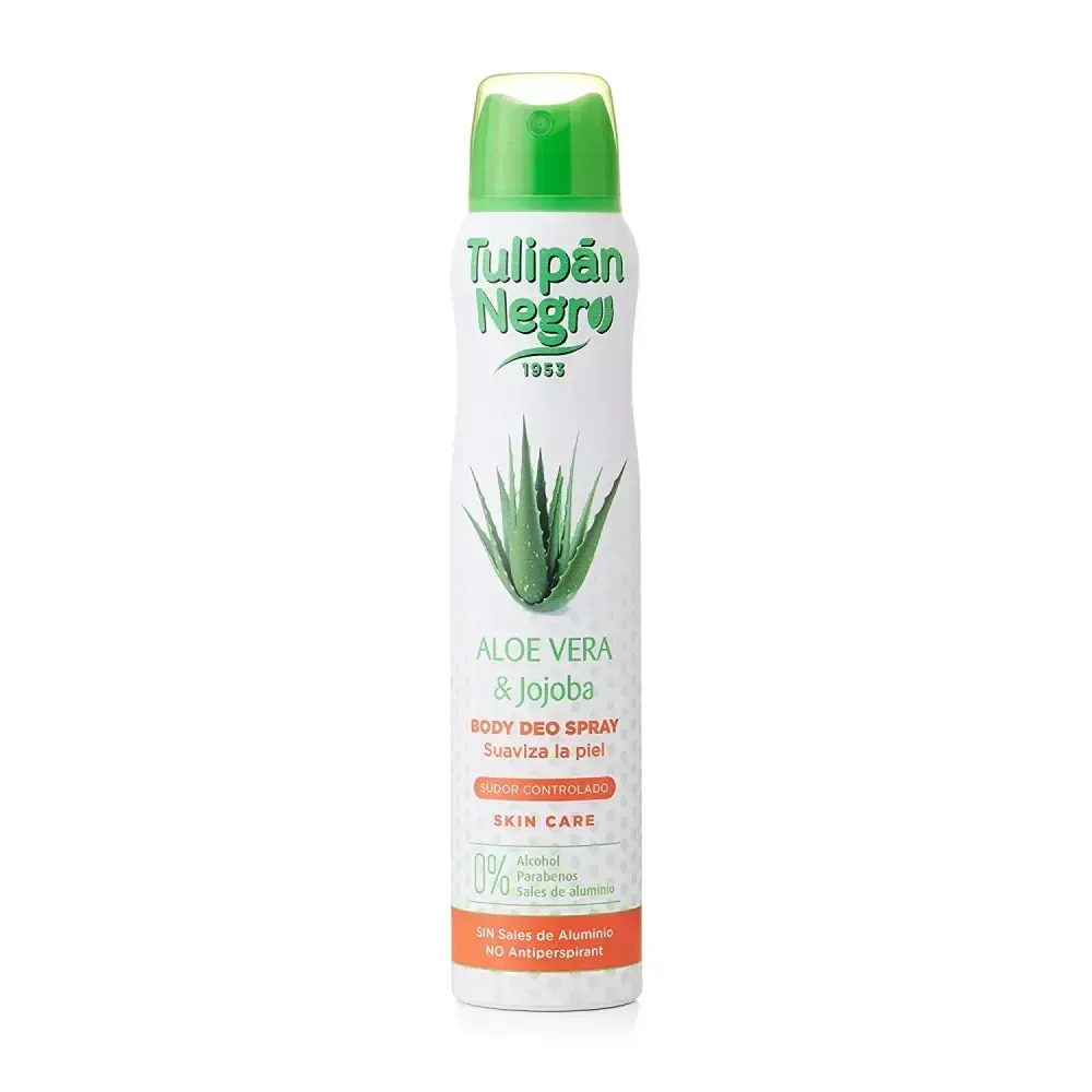 TULIPAN SPRAY DEO ALOE Y JOJOBA 200 ml.