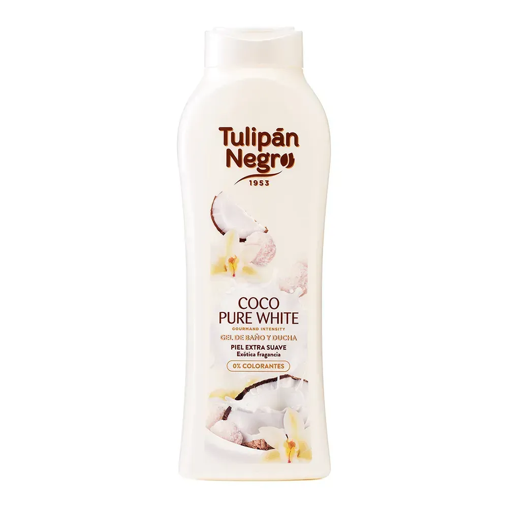 TULIPAN BATH & SHOWER GEL COCO PURE WHITE 650 ML