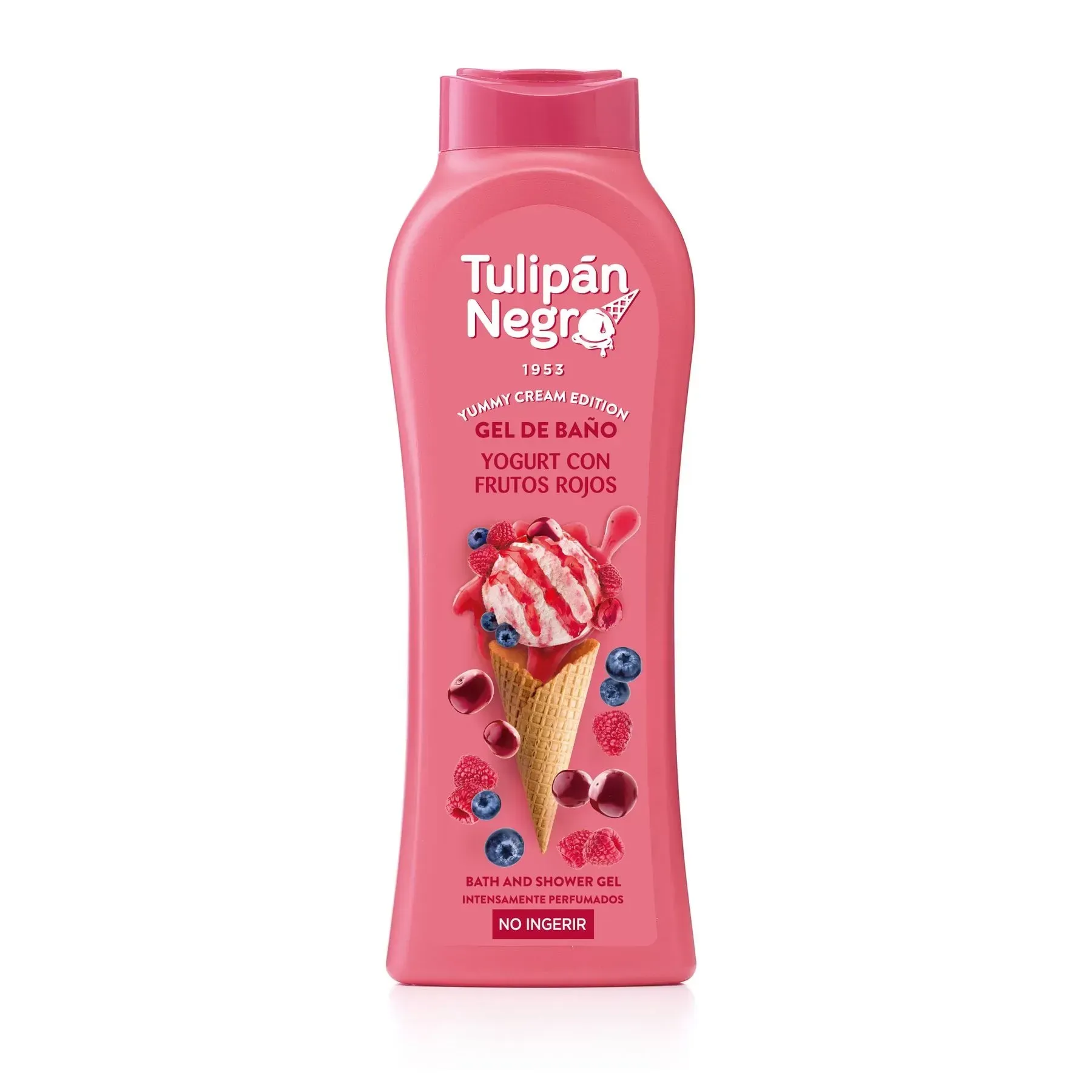 TULIPAN BATH & SHOWER GEL YOGURT CON FRUTOS ROJOS 650ML